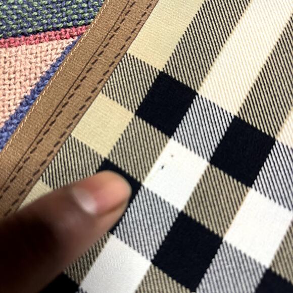 Vintage Burberry 100% Silk Scarf - Picture 5 of 9